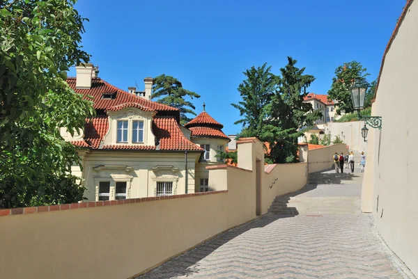 Prága. Old Castle Steps — Stock Fotó