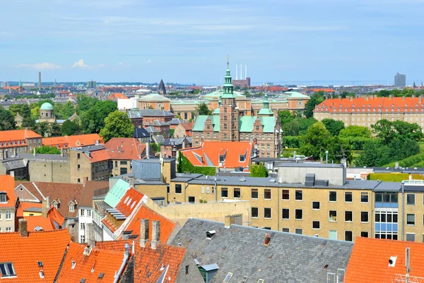 Kopenhagen-bovenaanzicht — Stockfoto