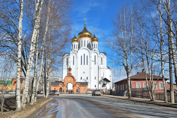 Syktyvkar. Stephen van perm kathedraal — Stockfoto