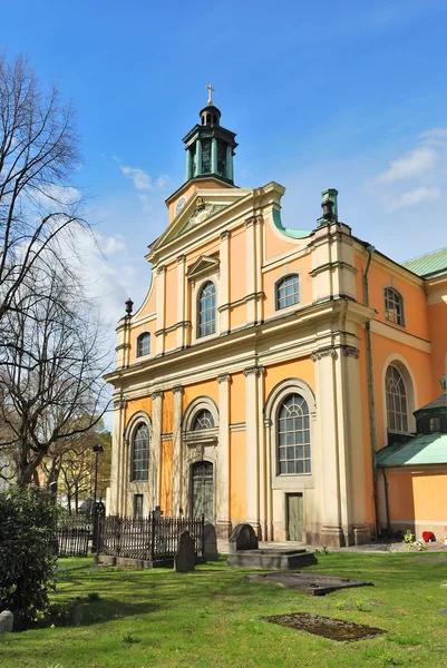 Стокгольм Церковь Марии Магдалины — стоковое фото
