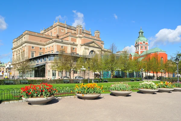 Stockholm in spring — Stock Photo, Image