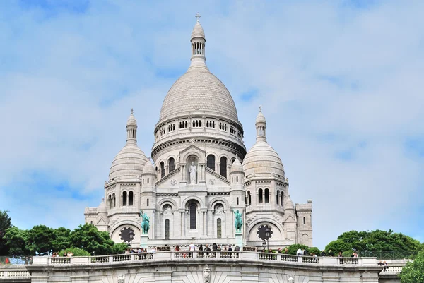 Parijs. Basiliek Sacré-coeur — Stockfoto