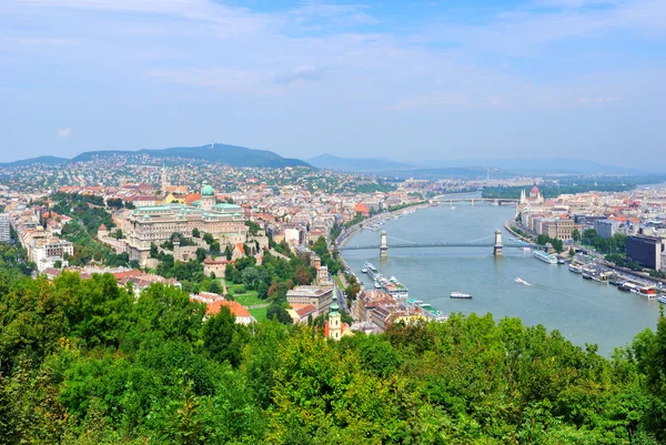 Vista superior de Budapest, Hungría Imágenes De Stock Sin Royalties Gratis