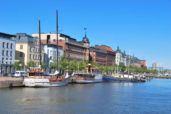 Helsinki. Puerto Norte — Foto de Stock