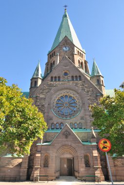 Stockholm. Aziz Sofya Kilisesi