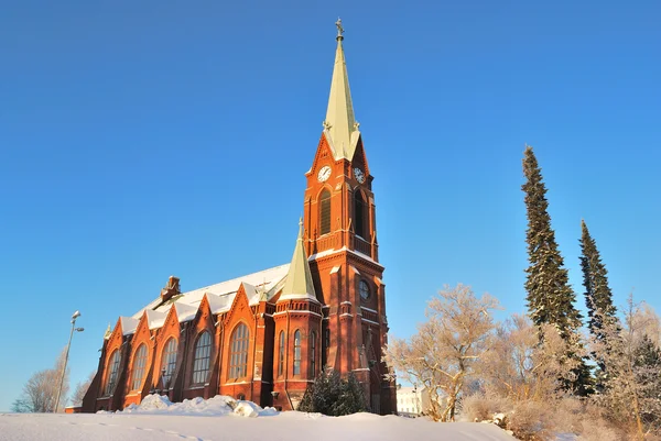Mikkeli, Finnland. Lutherische Kathedrale — Stockfoto