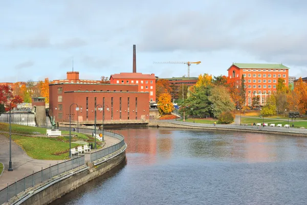 Finnország. Tampere ősszel — Stock Fotó