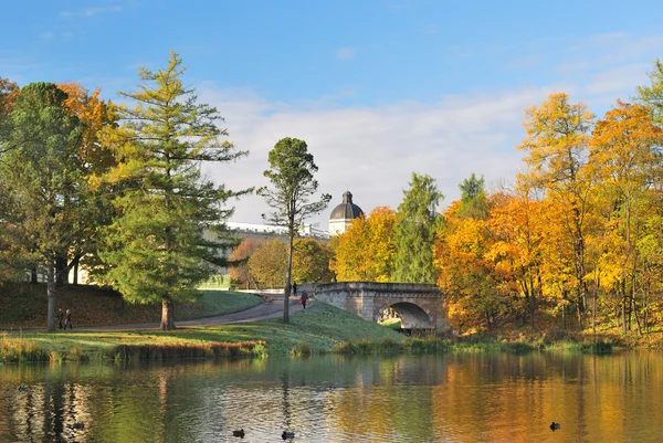 St. Petersburg. gatchina parku — Zdjęcie stockowe