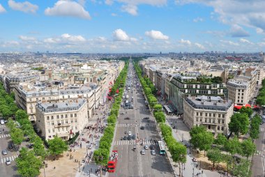 Paris. Champs Elysees caddesi Champs Elysées