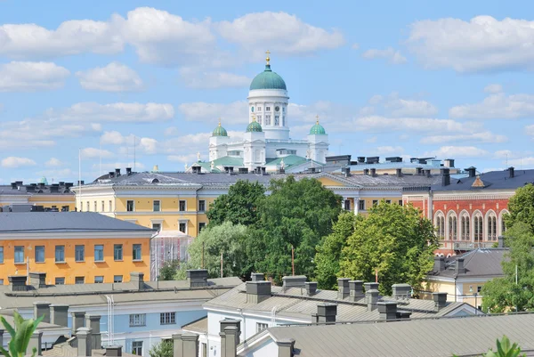 Bovenaanzicht van helsinki — Stockfoto