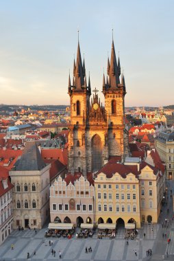 Prag. Tyn church of our lady