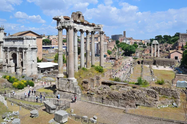 Włochy. forum Romanum — Zdjęcie stockowe