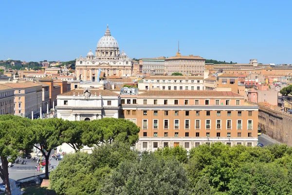 Bovenaanzicht van rome — Stockfoto