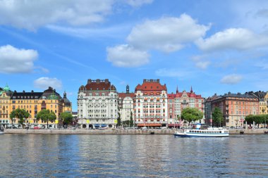 Stockholm'de güzel quay