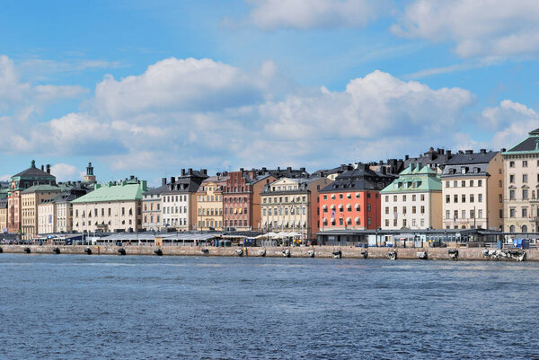 View of Stockholm from the sea