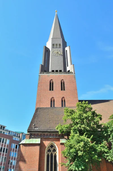 Hermosa Arquitectura Antigua Hamburgo — Foto de Stock