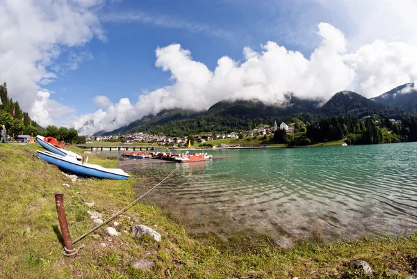 Lake of Auronzo, Italy — Stock Photo, Image