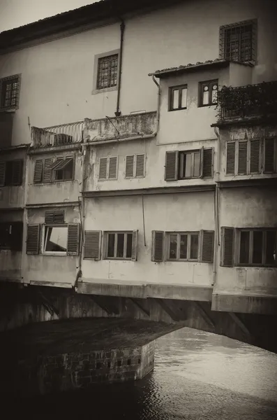 Arkitektonisk detalj nära Ponte Vecchio, Florens — Stockfoto