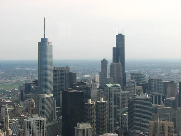 Chicago gebouwen en wolkenkrabbers, illinois — Stockfoto