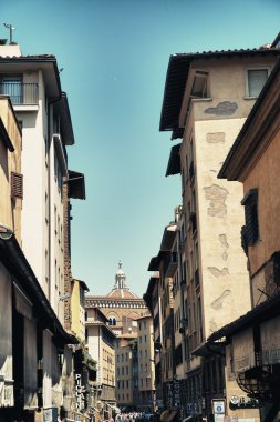 View Floransa eski köprü alanında, ponte vecchio