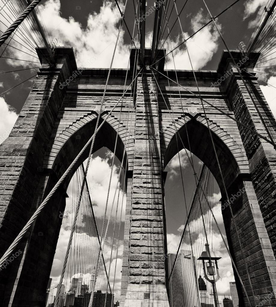 Architecture Du Pont De Brooklyn Image Libre De Droit Par Jovannig C