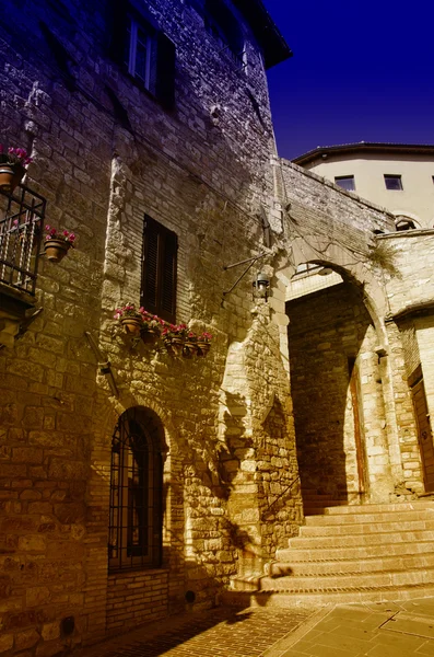 Dettaglio Architettonico di Assisi in Umbria — Foto Stock