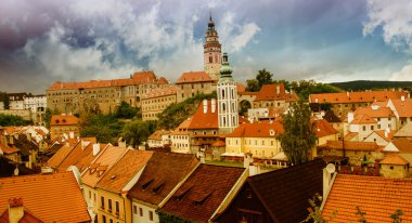 çatılar, cesky krumlov, Çek Cumhuriyeti