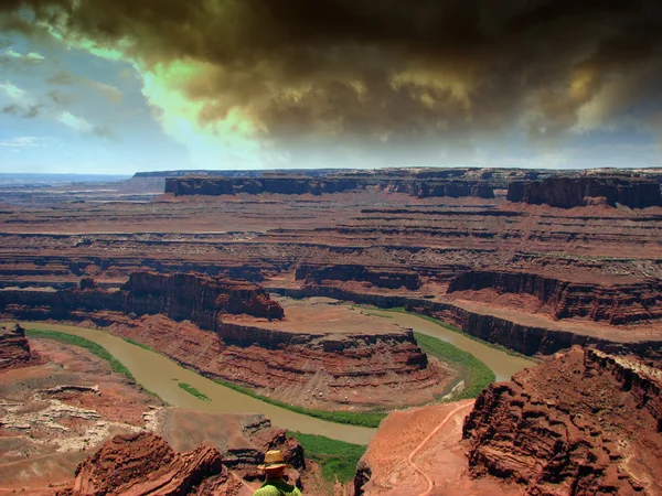 Horseshoe Bend Landscape near Page, Arizona — Stock Photo, Image