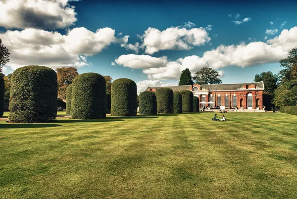 Färger i hyde park i london - höstsäsongen — Stockfoto