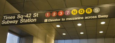 Manhattan, new york şehir sokak işaretleri