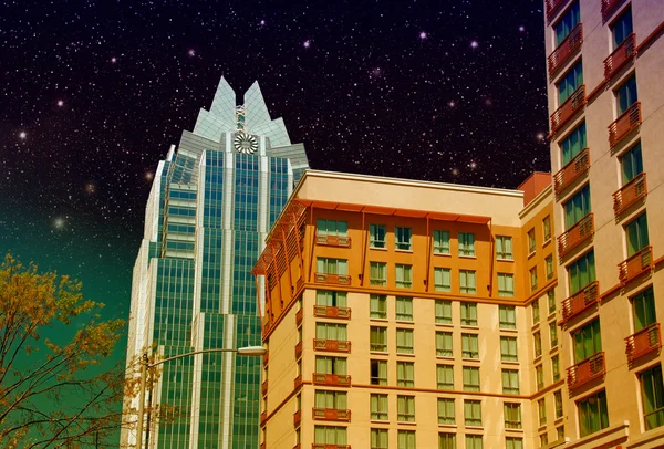 Arranha-céus em Austin, Texas — Fotografia de Stock