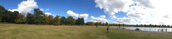 Hyde Park vista panorâmica em Londres — Fotografia de Stock
