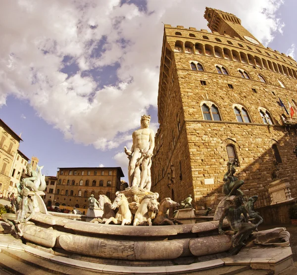 Piazza della Signoria, Florence — Stock Photo, Image