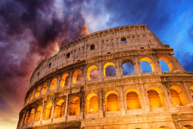 colosseum, magnificience harika manzarasını