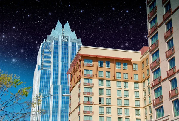 Skyskraporna i austin, texas — Stockfoto