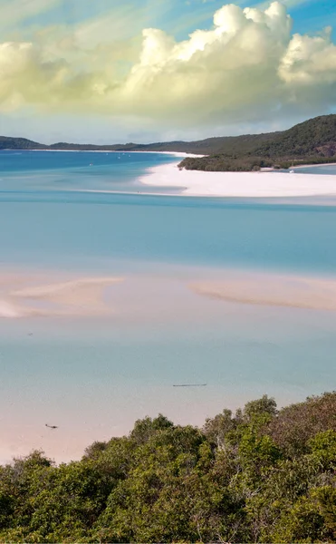 Meravigliosi colori delle Isole Whitsunday nella stagione invernale — Foto Stock