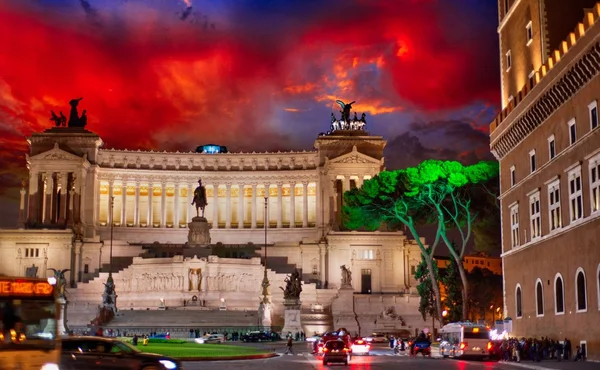 Il vittoriano w Rzymie — Zdjęcie stockowe