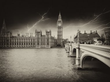 Meclis, westminster Sarayı - Londra Gotik archite evleri