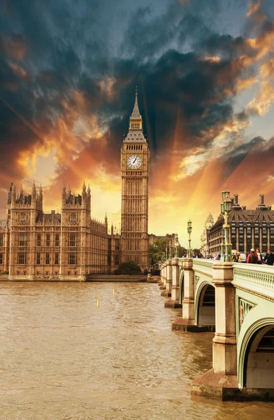 Houses of Parliament, Westminster Palace — Stock Photo, Image