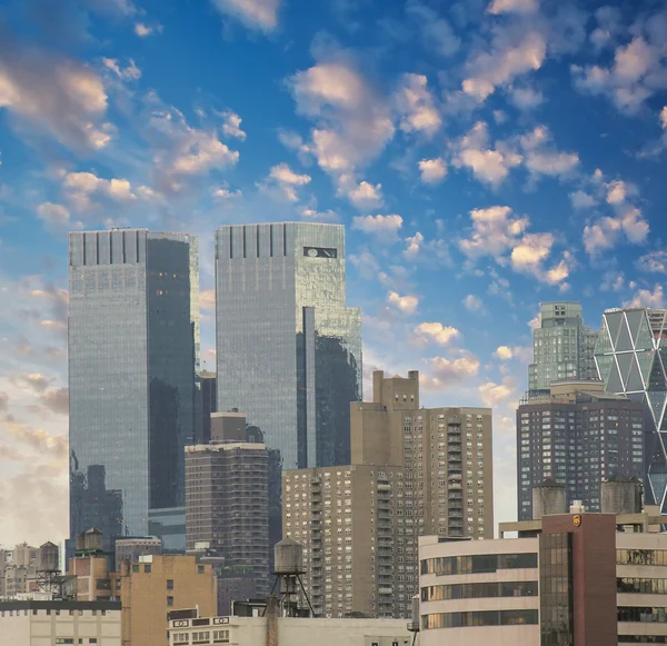 Hermosa vista de los rascacielos de Nueva York —  Fotos de Stock