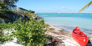Bahia Honda state park inside Florida Keys clipart