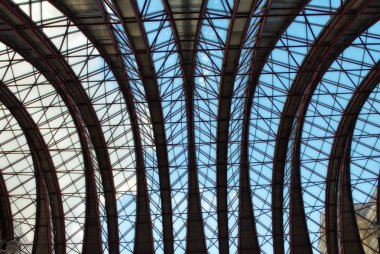 Metro İstasyonu tavan ve Londra'da dokular