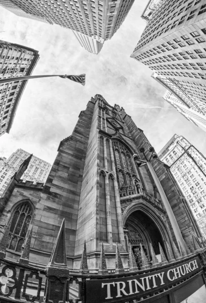 Kościół Świętej Trójcy w Nowym Jorku — Zdjęcie stockowe