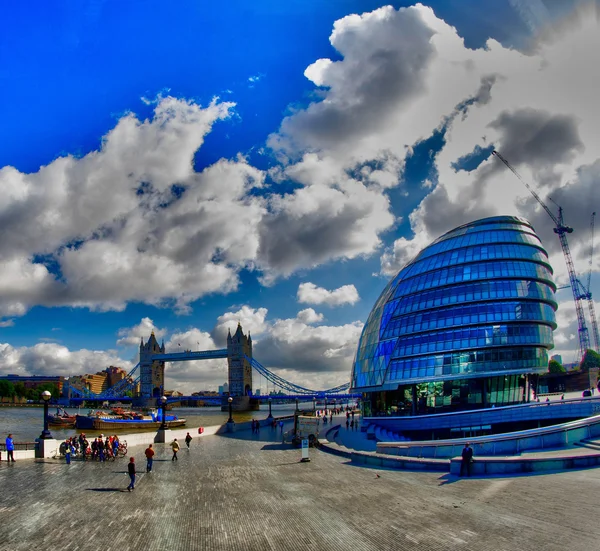Moderne architectuur van Londen — Stockfoto