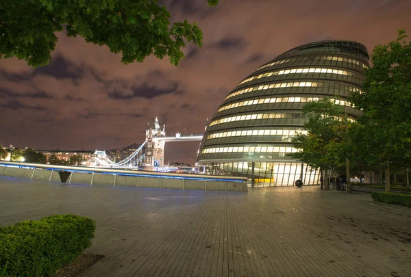 London, sep 28: london stadshuset, huvudkontor för london myndigheten — Stockfoto