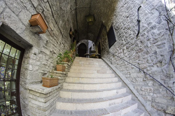 Assisi Umbria mimari detay