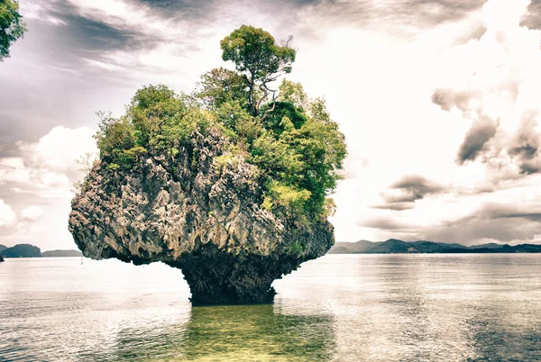 Kleuren van de zee in de zomer in thailand — Stockfoto