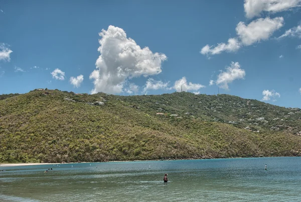 Чудесный пейзаж на острове Сент-Томас - Виргинские острова США — стоковое фото
