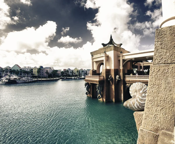 Architectonische details van nassau in de Bahama 's — Stockfoto