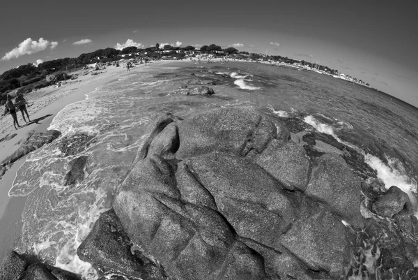 Crystal Waters of Corsica Coast, France — Stock Photo, Image